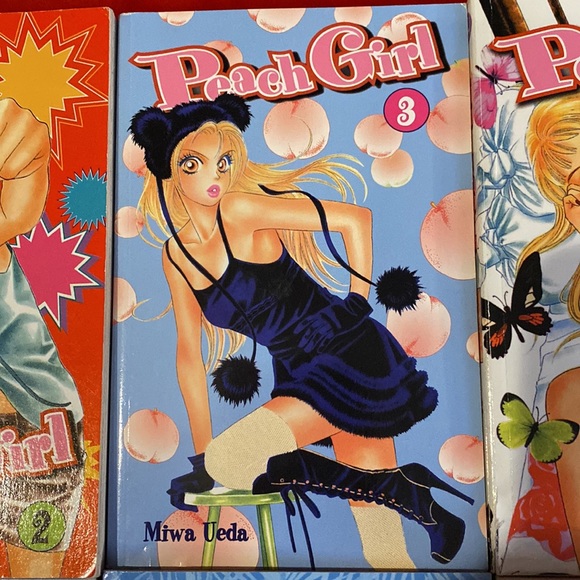 8 Vintage “Peach Girl” by Miwa Ueda Manga Novels - Picture 6 of 11